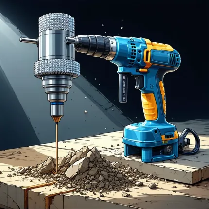 Алмазная дрель по бетону: особенности конструкции и применение